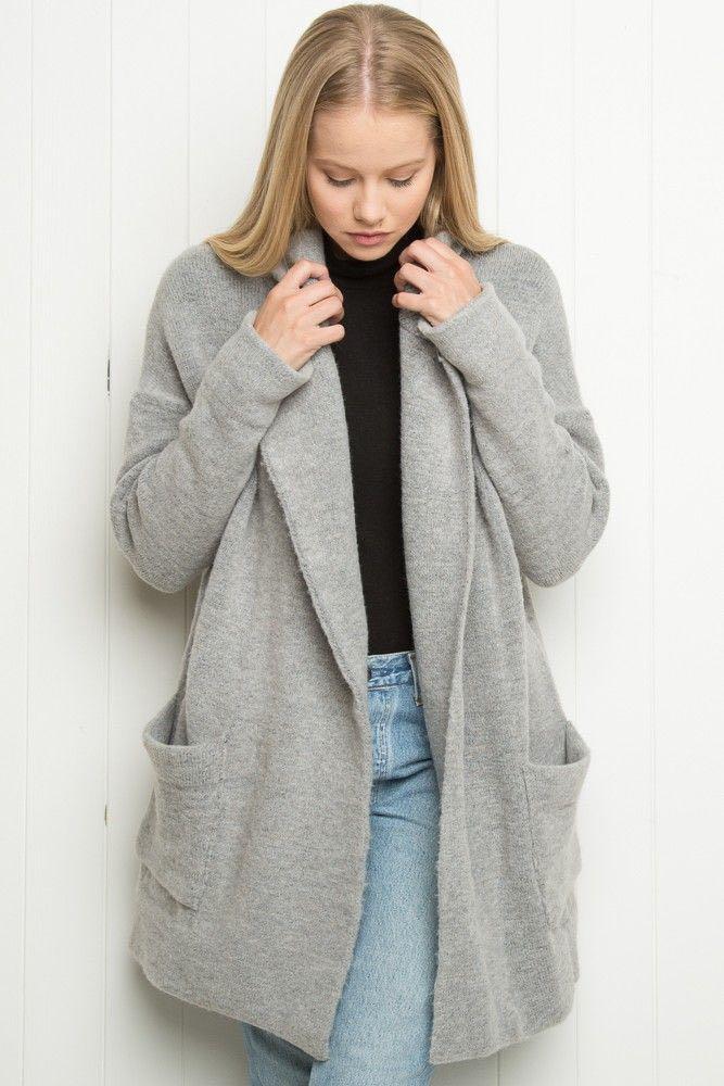 Brandy melville grey coat store