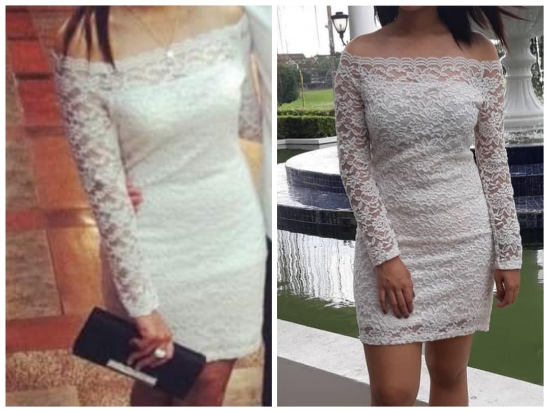 classy all white party dresses