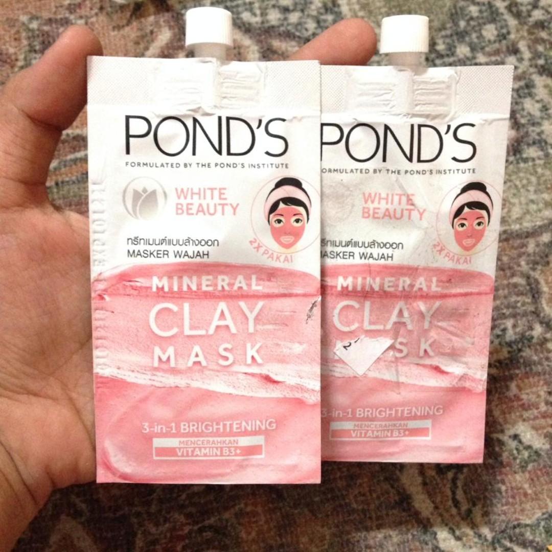 Clay Mask Pond S Masker Clay Mask Take All Kesehatan Kecantikan Kulit Sabun Tubuh Di Carousell