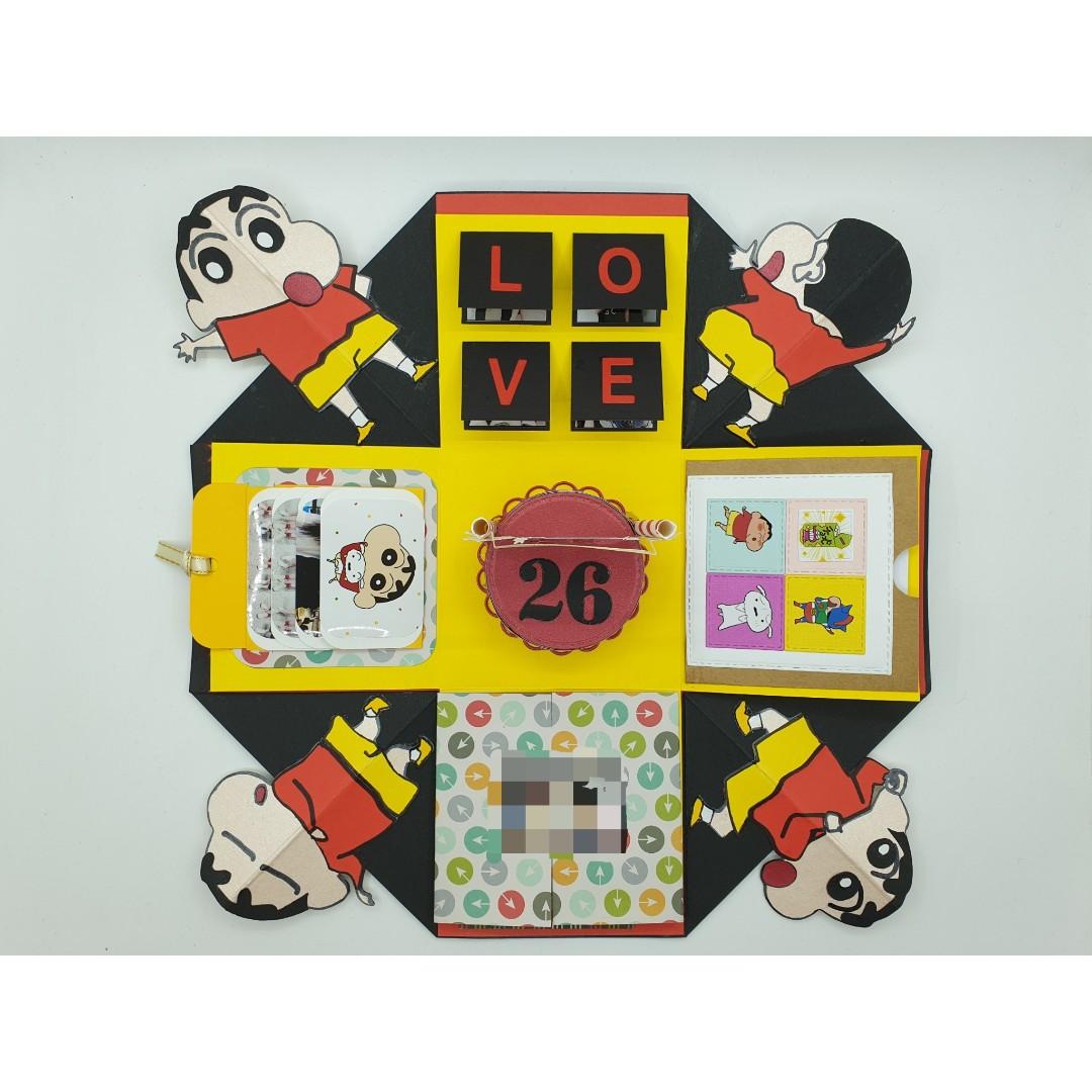 Crayon Shin Chan Explosion Box Gift Box Design Craft Others On Carousell Not all mason jar gift ideas are created equal, as you may well know. carousell