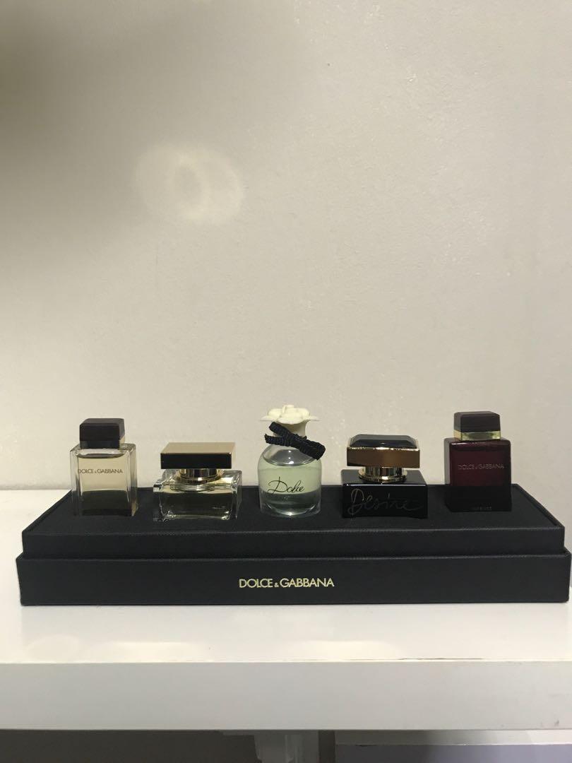 d&g mini perfume set