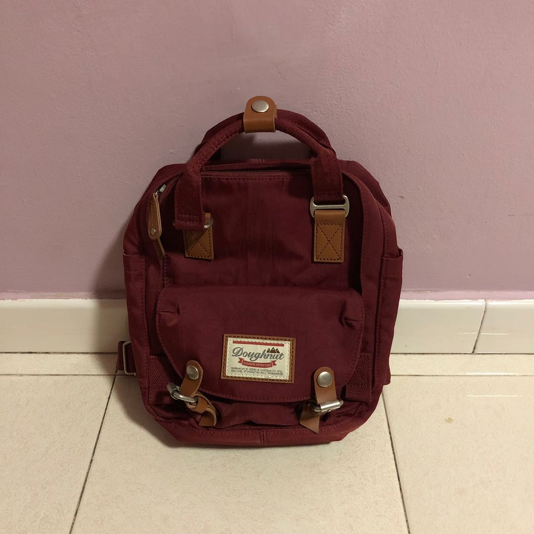 Doughnut Macaroon MINI Maroon, Women's Fashion, Bags & Wallets, Cross