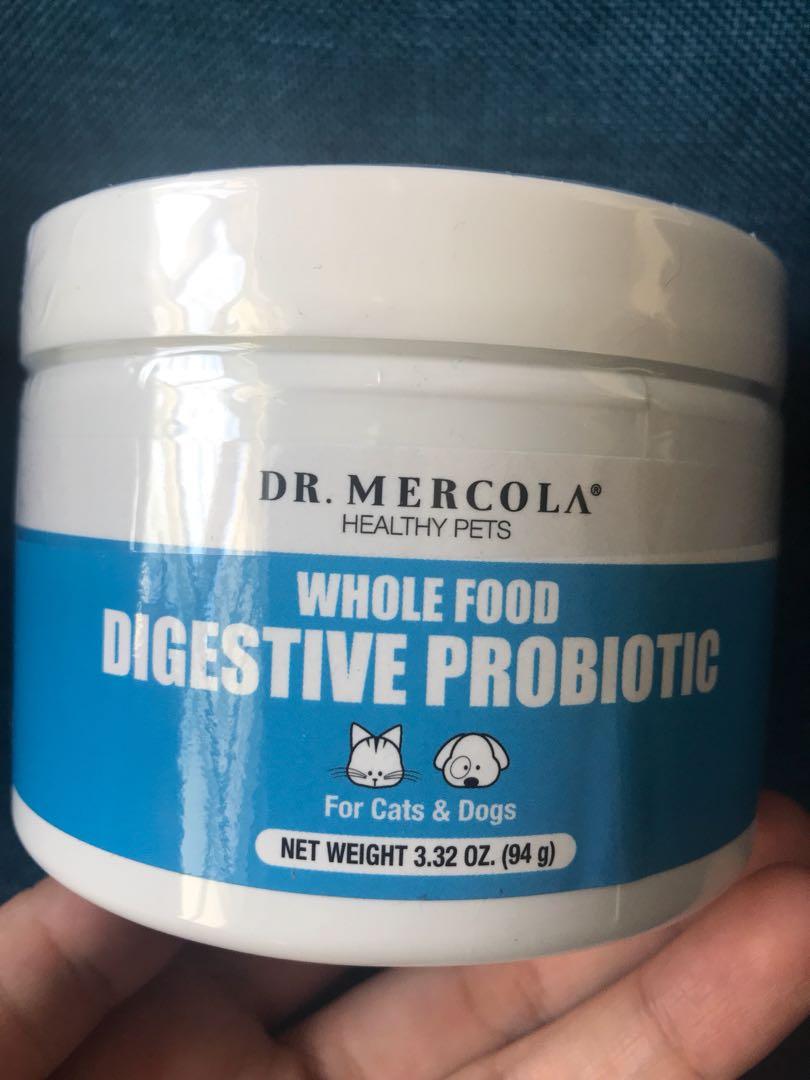 Dr Mercola Whole Food Digestive Probiotic Pet Supplies For Cats