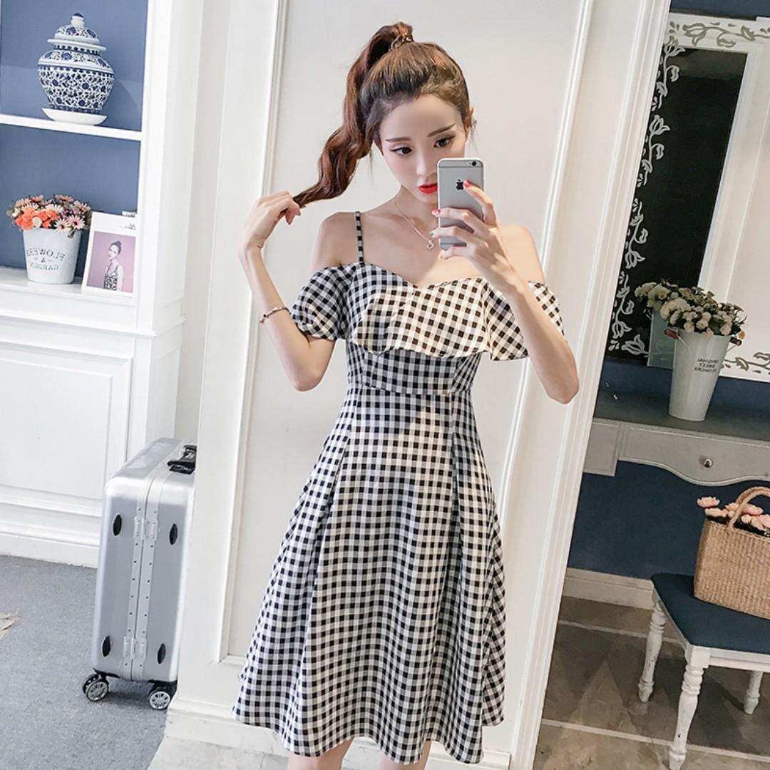 Sexy best sale plaid dress