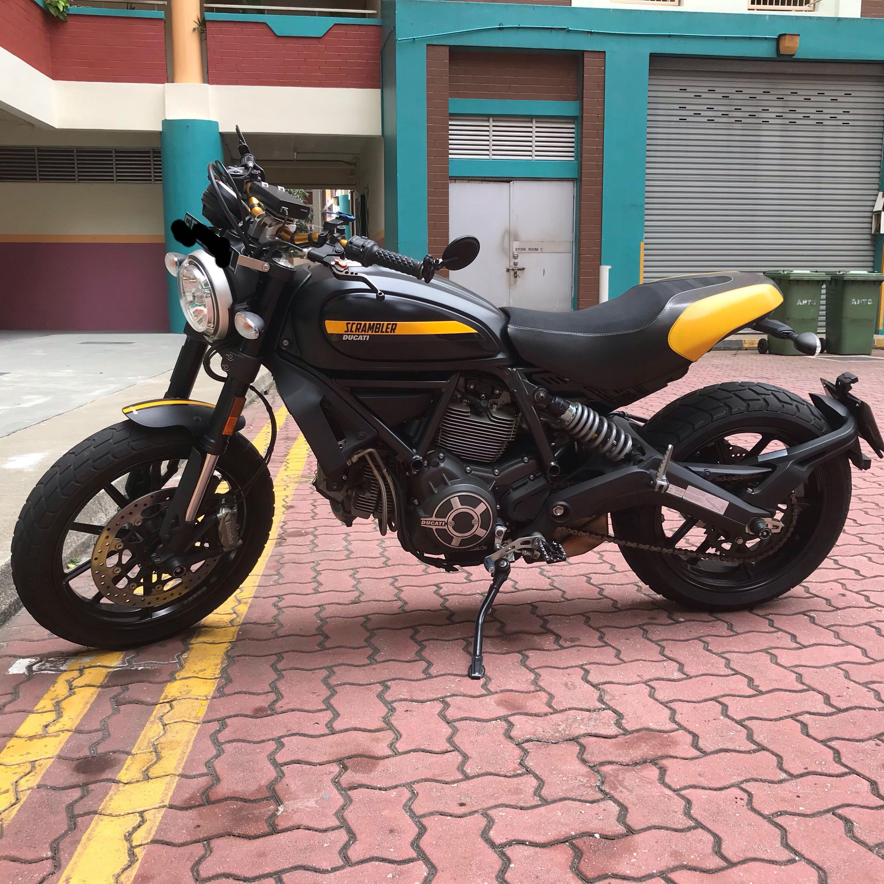 ducati scrambler 800cc