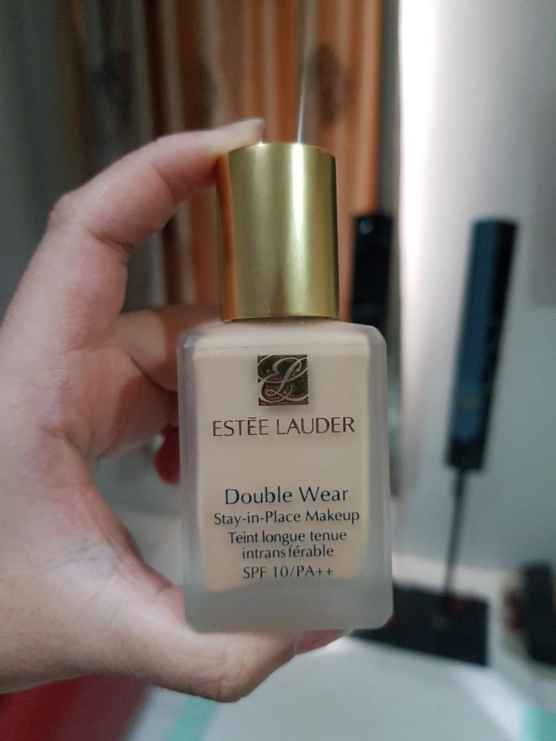 Estee Lauder Double Wear Foundation Shade 1w2 Sand Kesehatan Kecantikan Rias Wajah Di Carousell