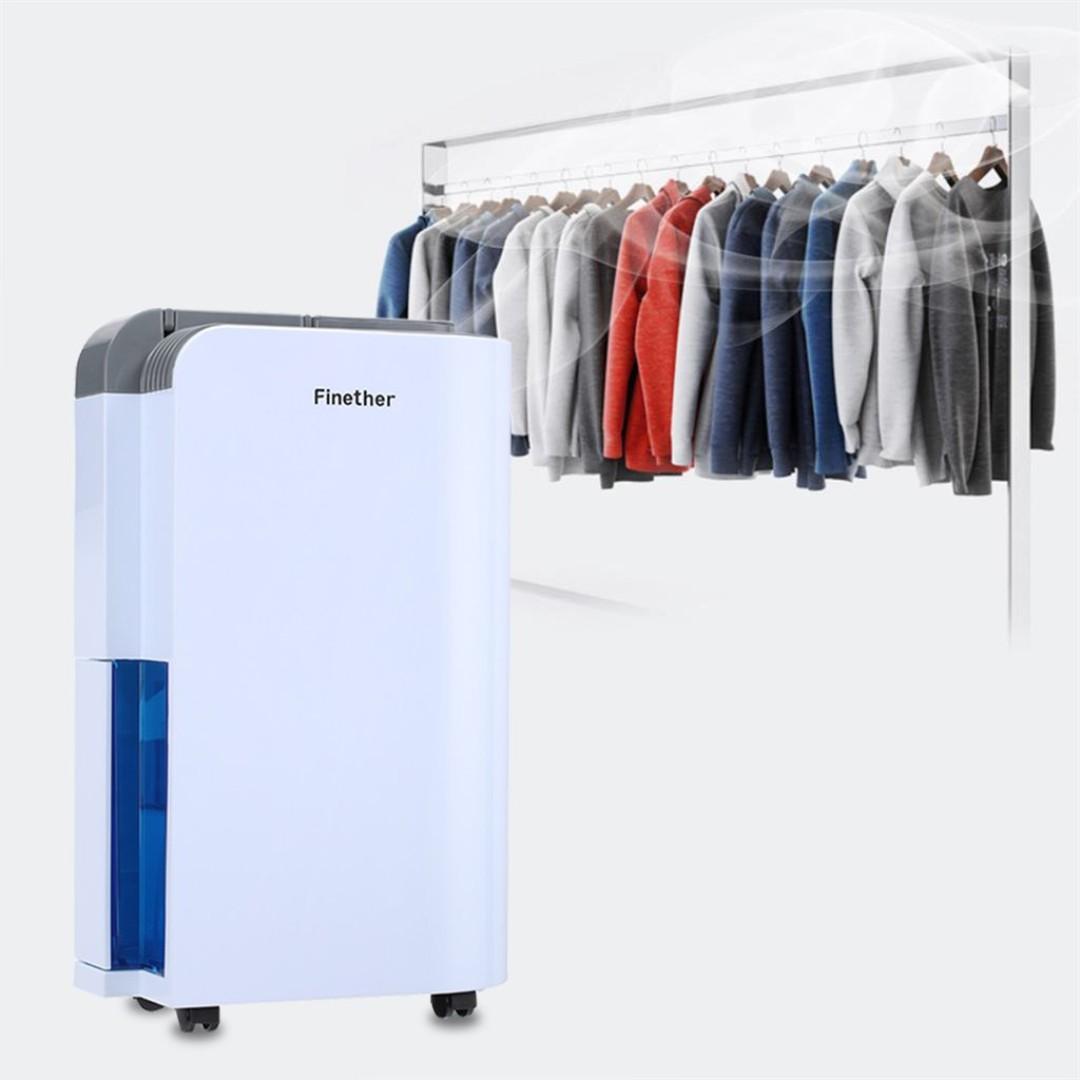 Dehumidifier Home Air Dehumidifier 12L/D Clothes Dryer│Electric Dehumidifier│24h Timer
