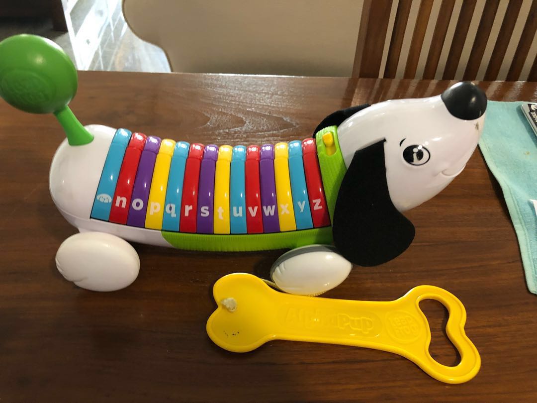 fisher price alphabet dog