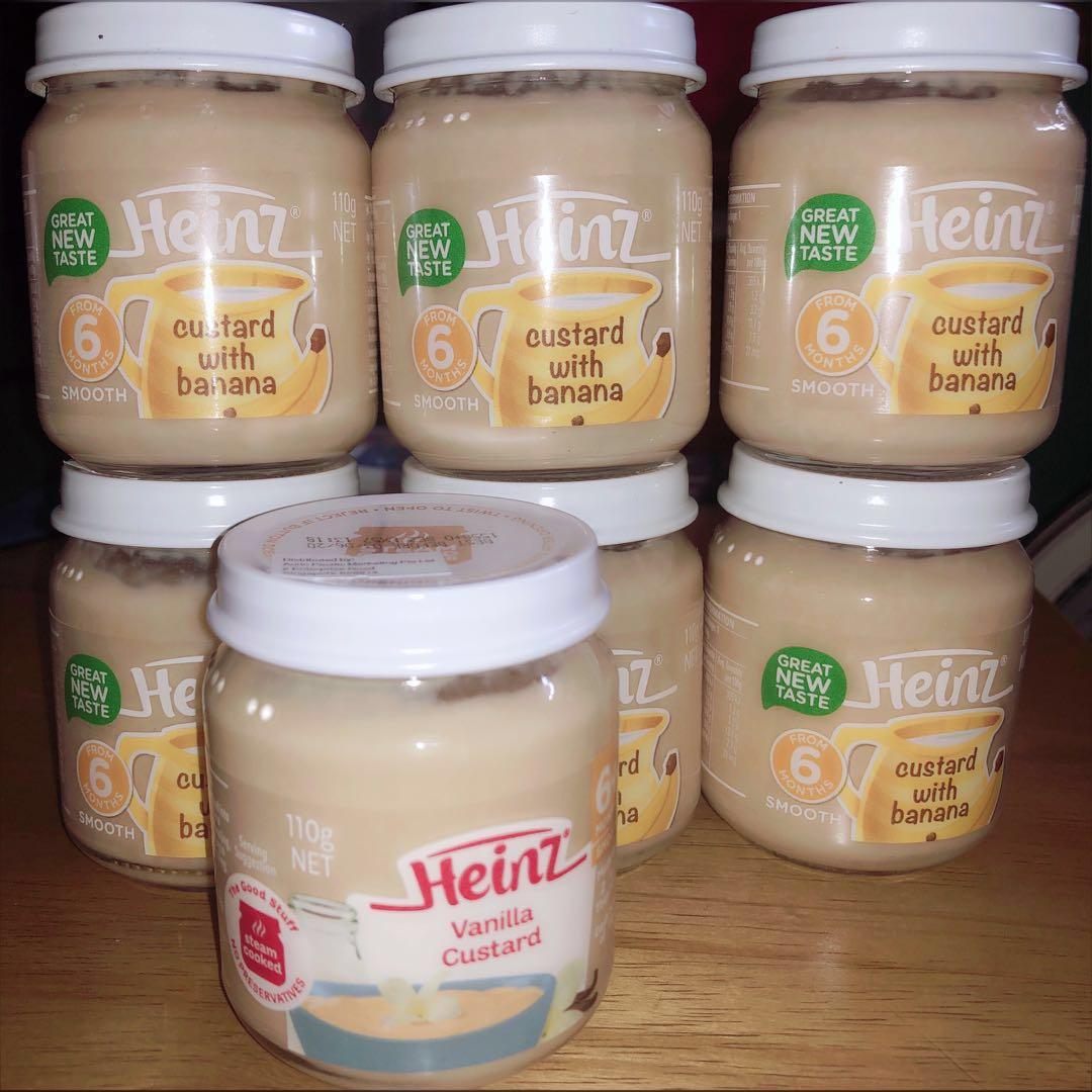 heinz vanilla custard baby food