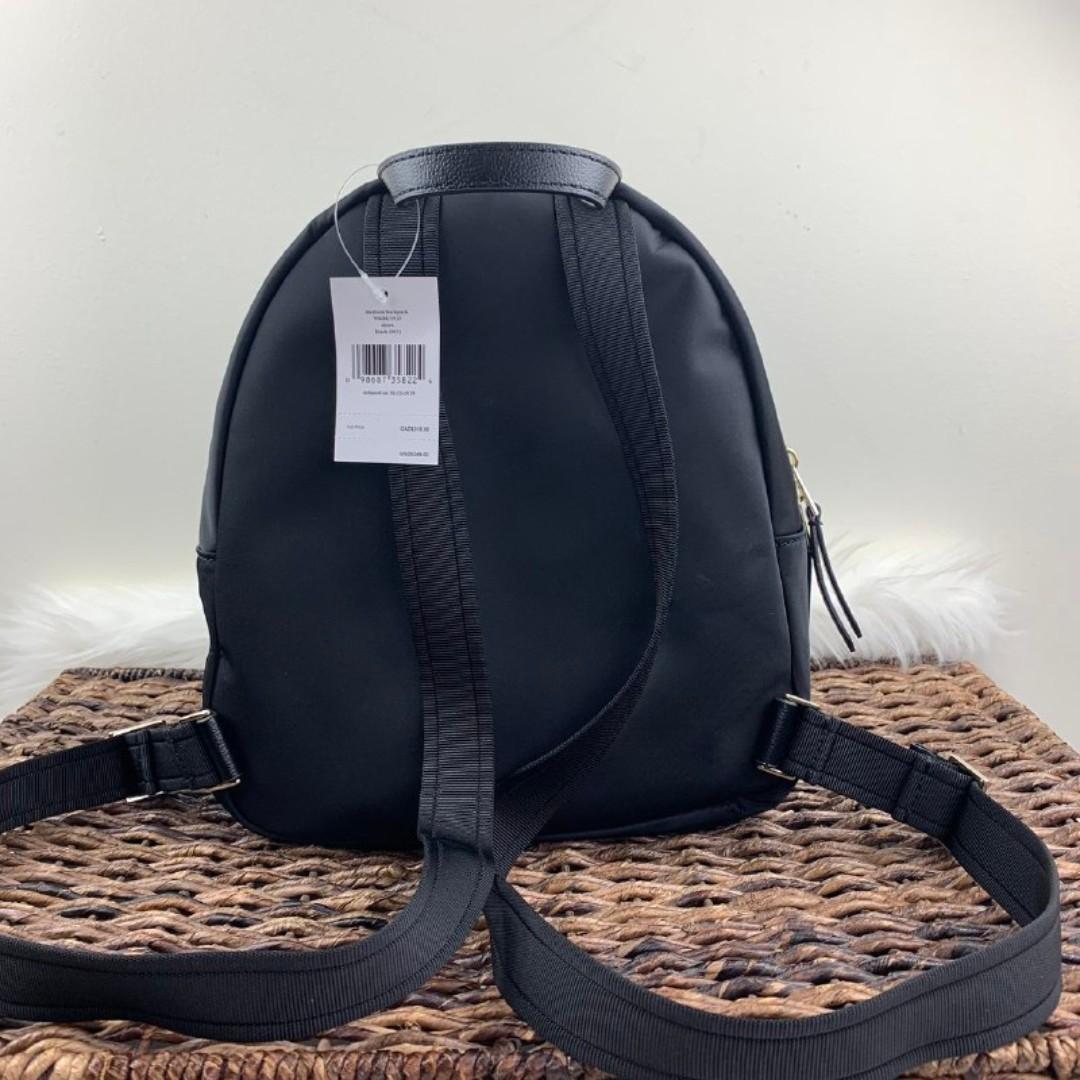 KATE SPADE MEDIUM BACKPACK DAWN IN BLACK NYLON WKRU5913