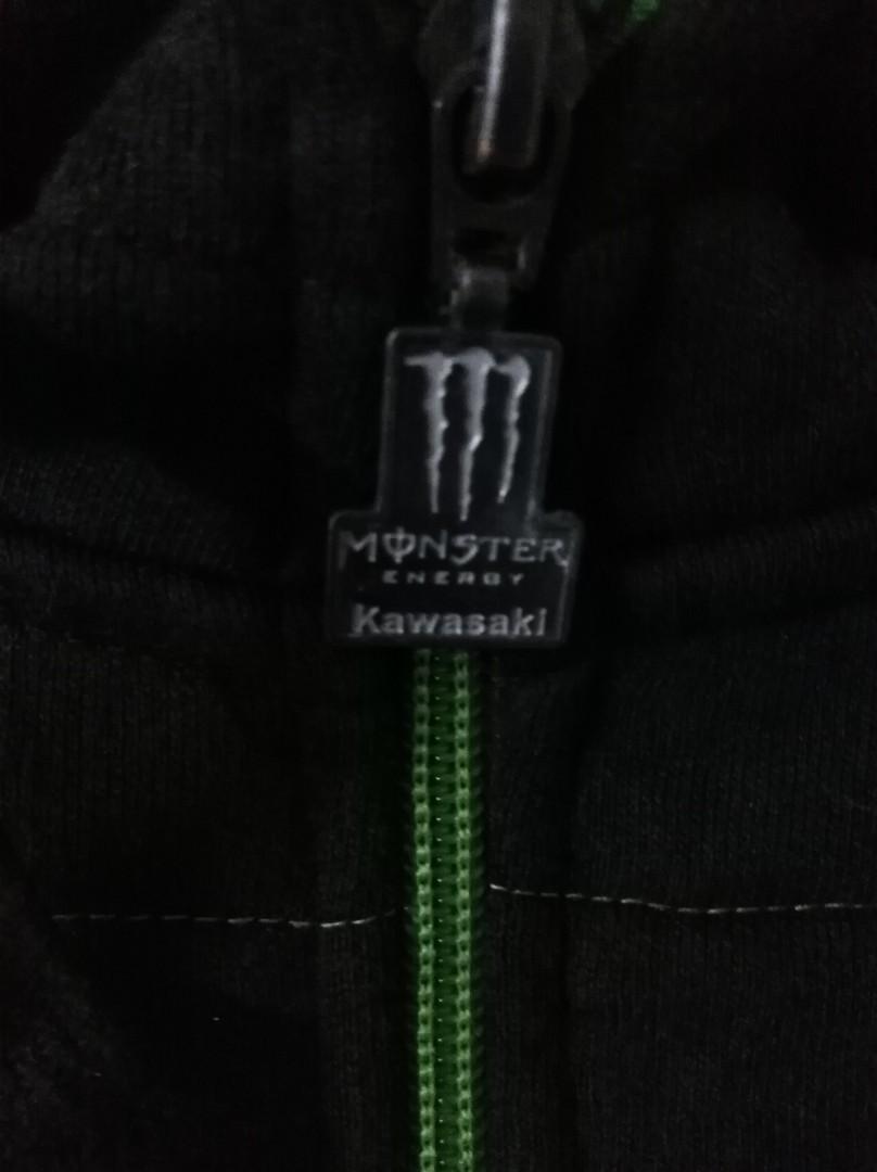 Monster energy kawasaki hoodie top