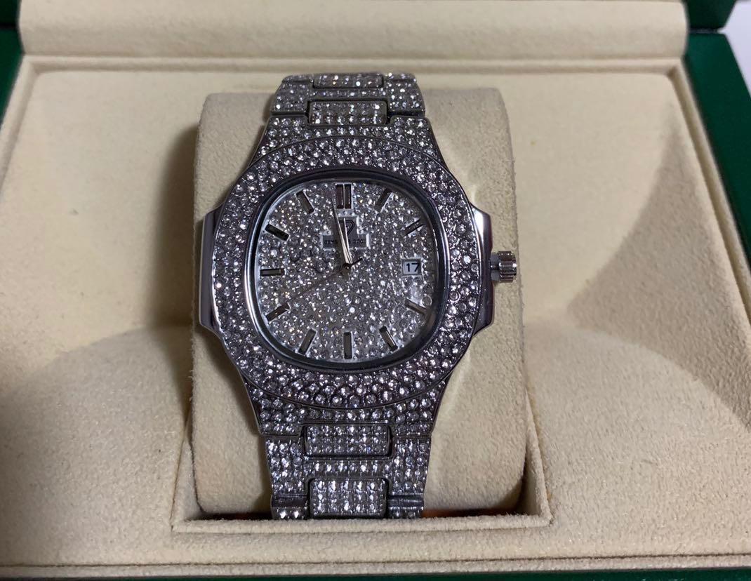 Watch iced on sale