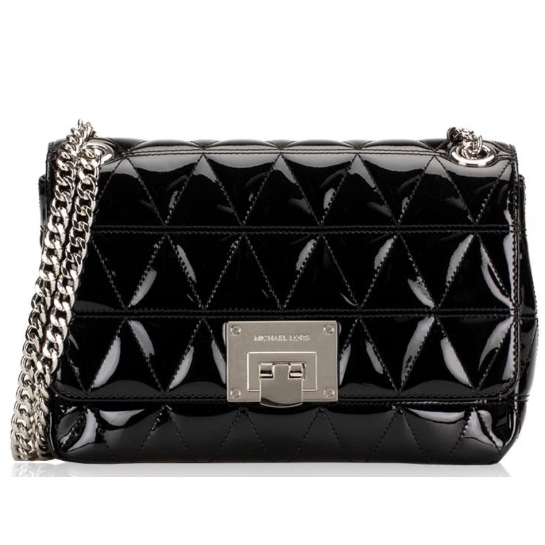 Mk patent leather purse hotsell