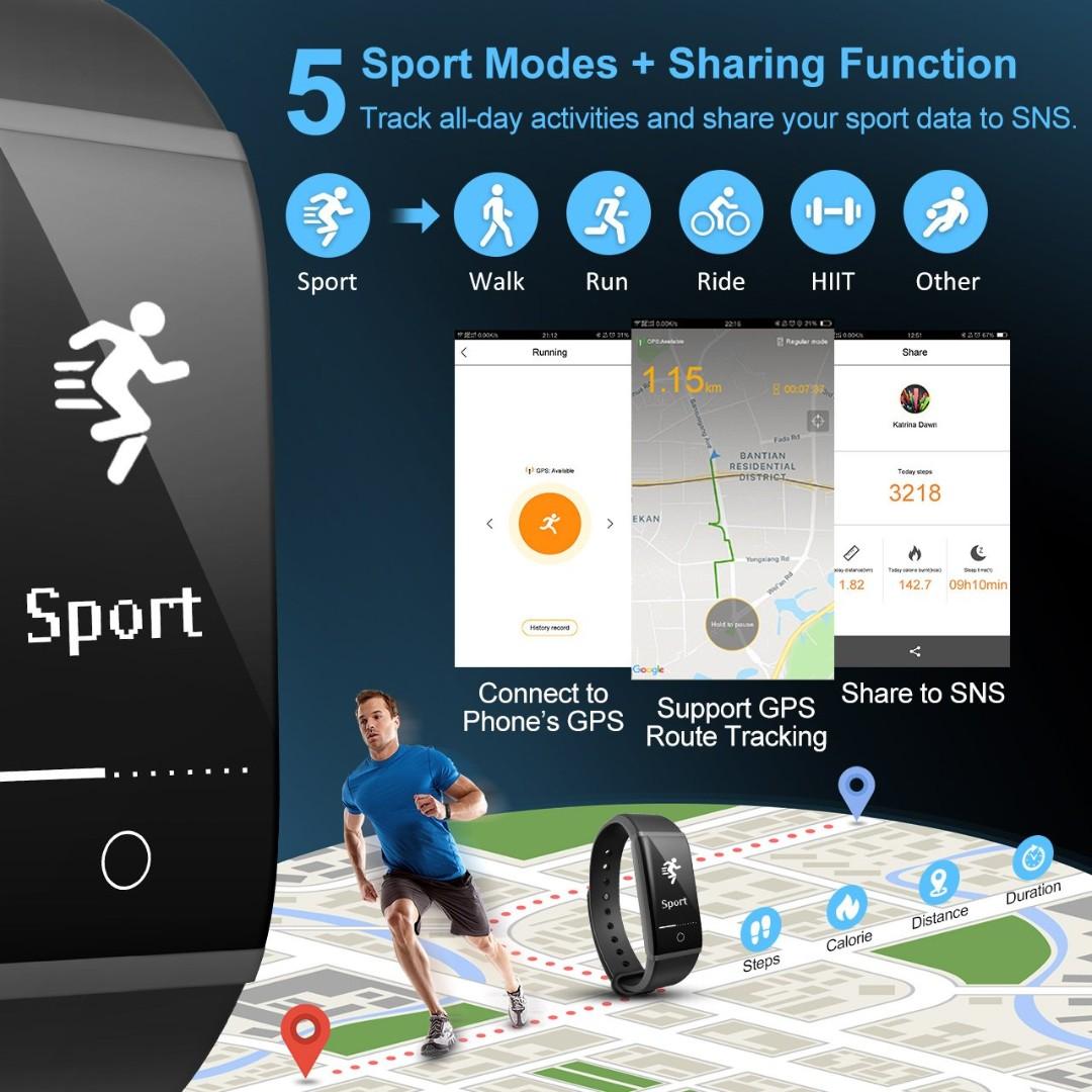 Mpow fitness tracker store app