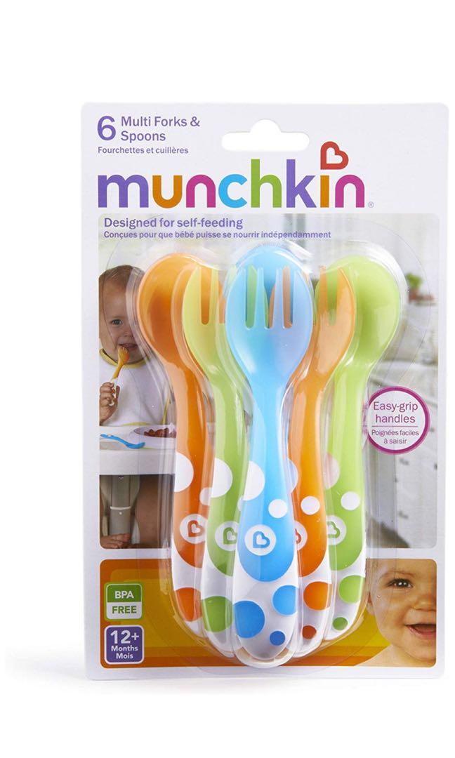 munchkin fork & spoon set