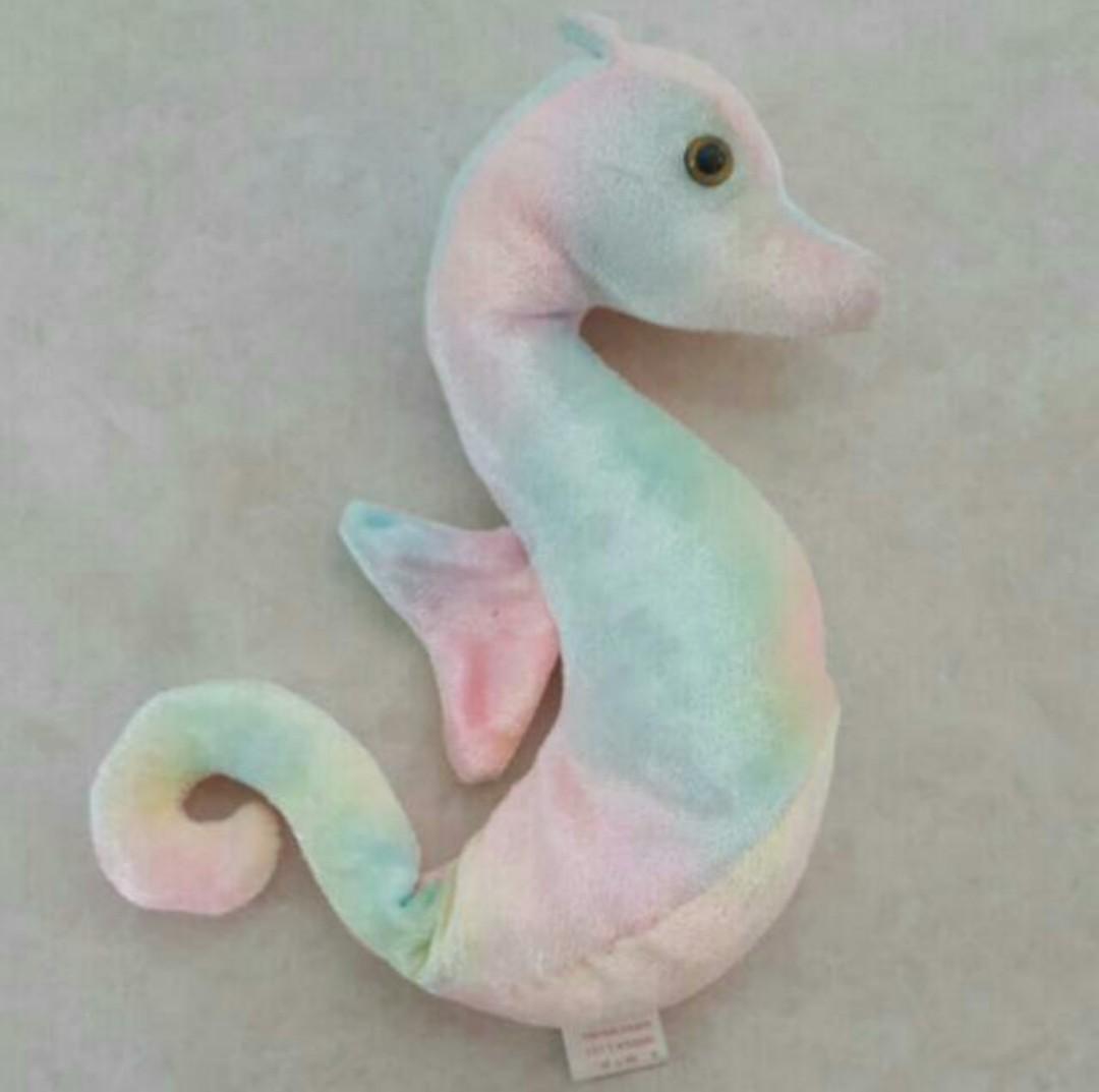 neon the seahorse beanie baby mcdonalds