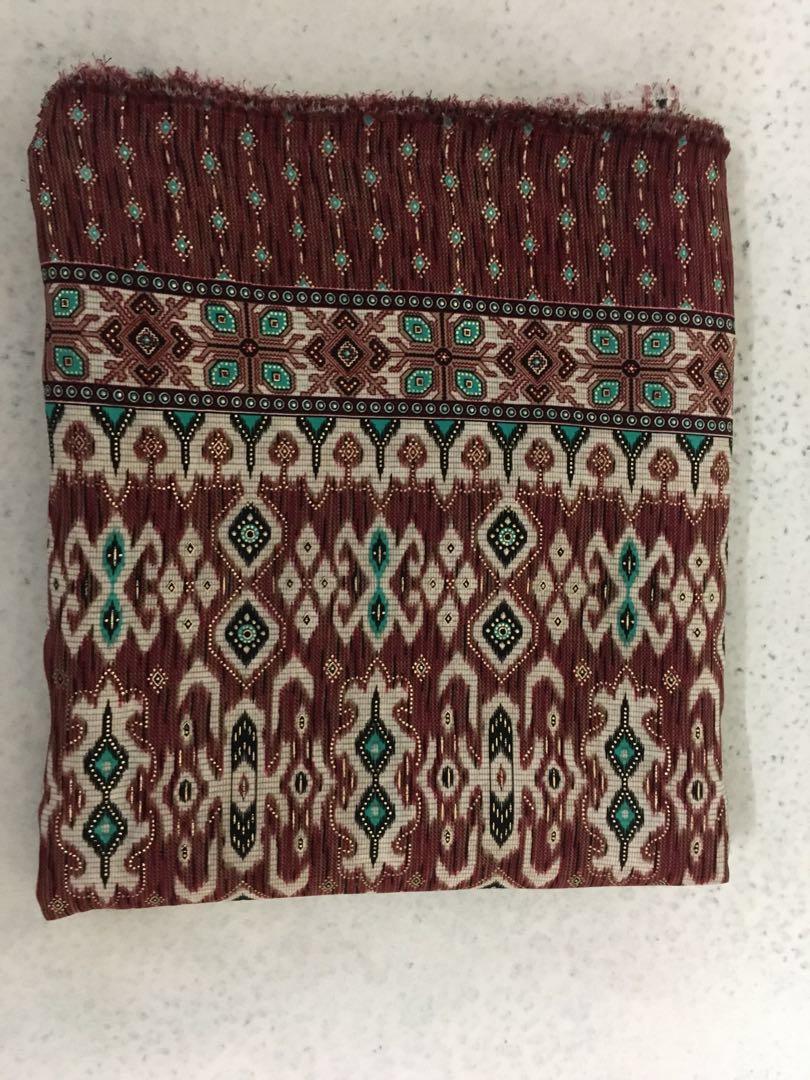 New Kain Batik Sarawak Style Women S Fashion Clothes Bottoms On Carousell
