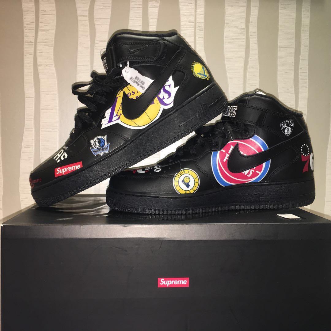 Air force x cheap nba x supreme