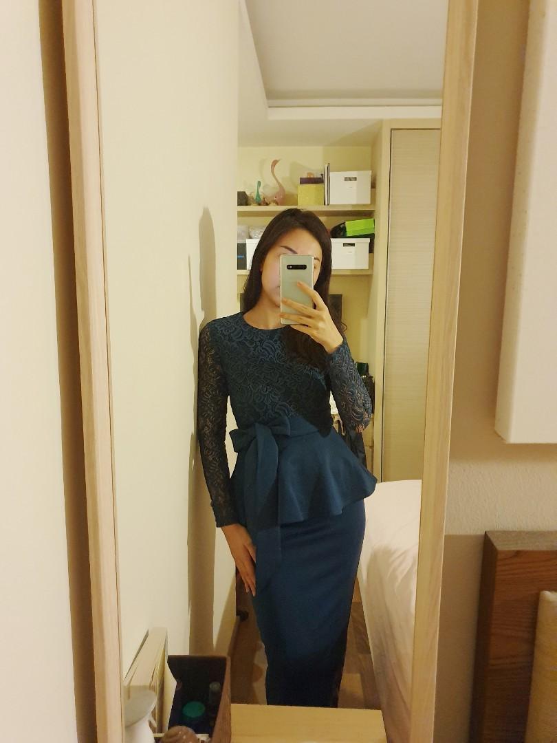 lace peplum