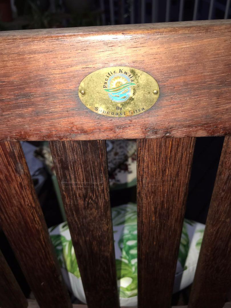 Pacific Kwila Outdoor Table And Chair Set Furniture Tables