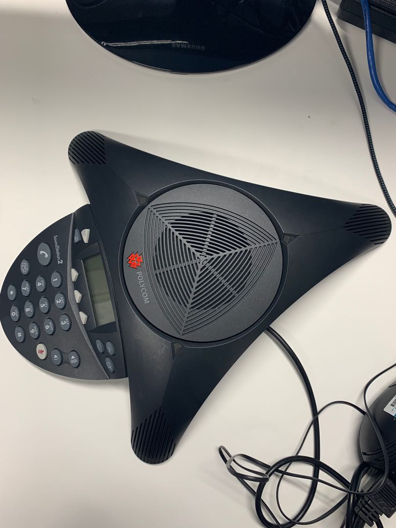 Polycom Soundstation 2 Conference Phone Non Expandable Electronics Others On Carousell