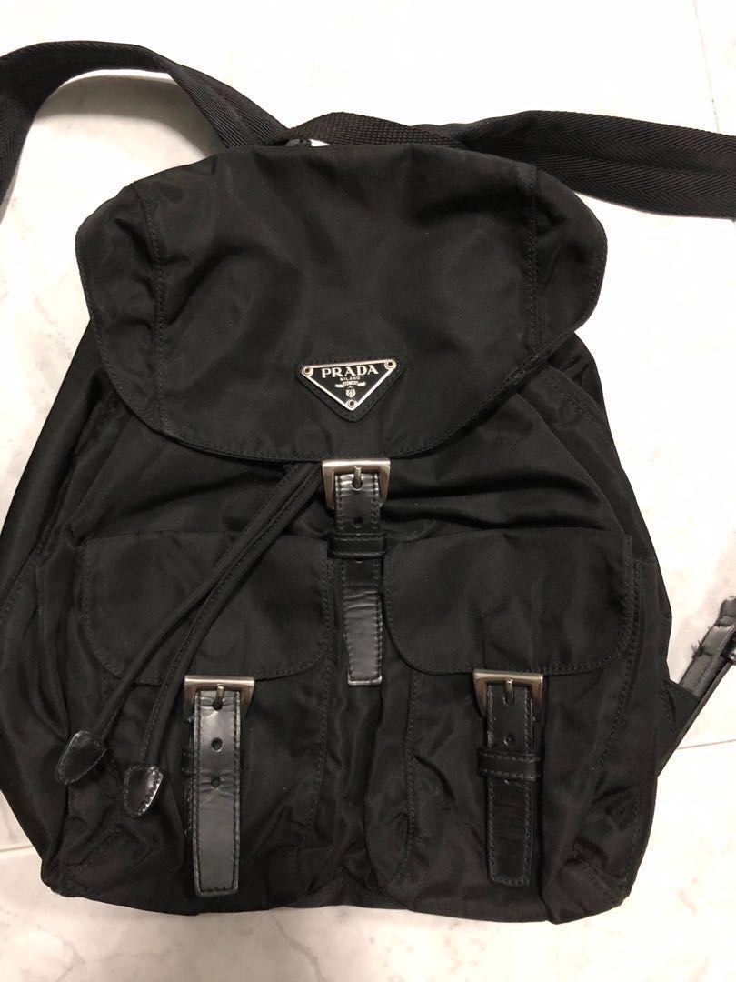 prada nylon mini backpack