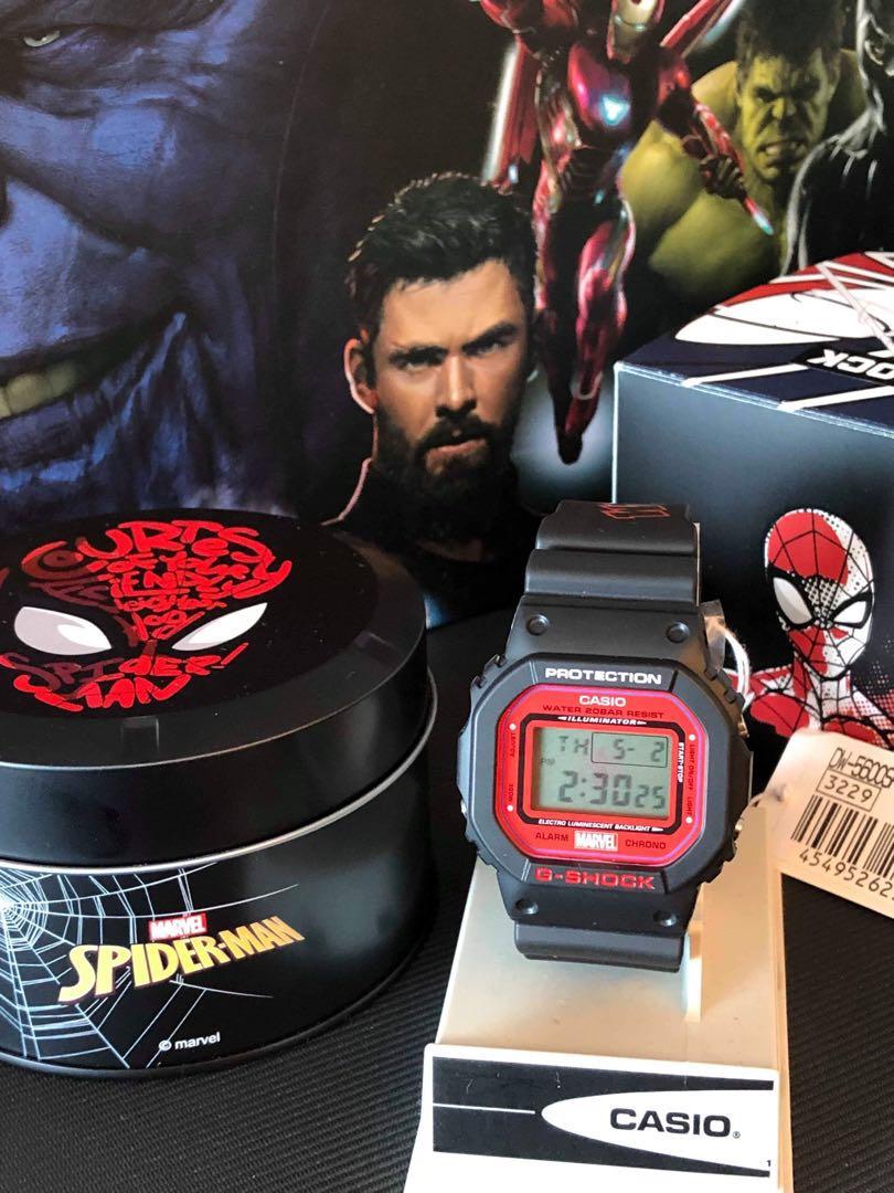 Casio spider man sale