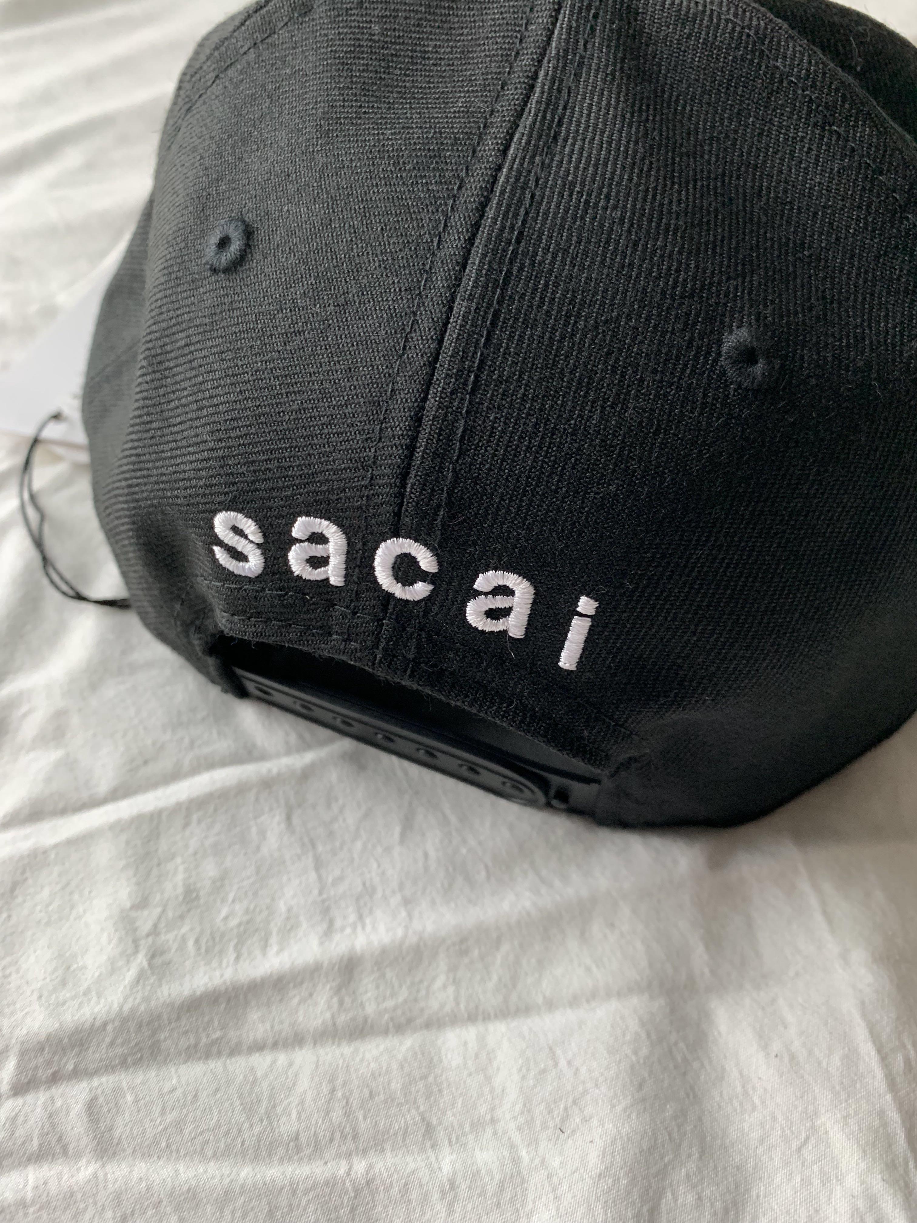 Sacai x Fragment design x New Era cap 帽, 男裝, 手錶及配件, 棒球帽