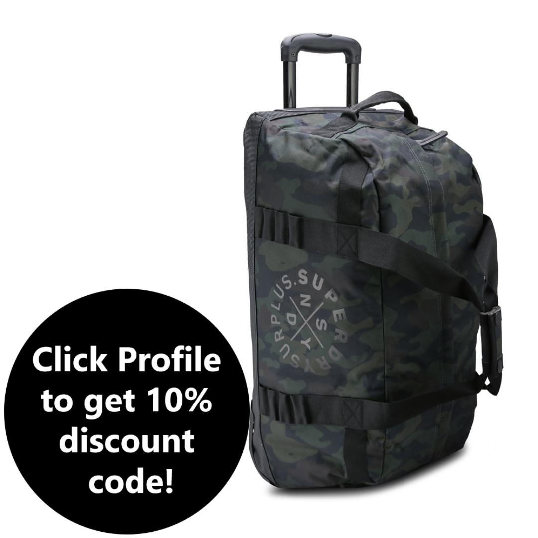 superdry suitcase