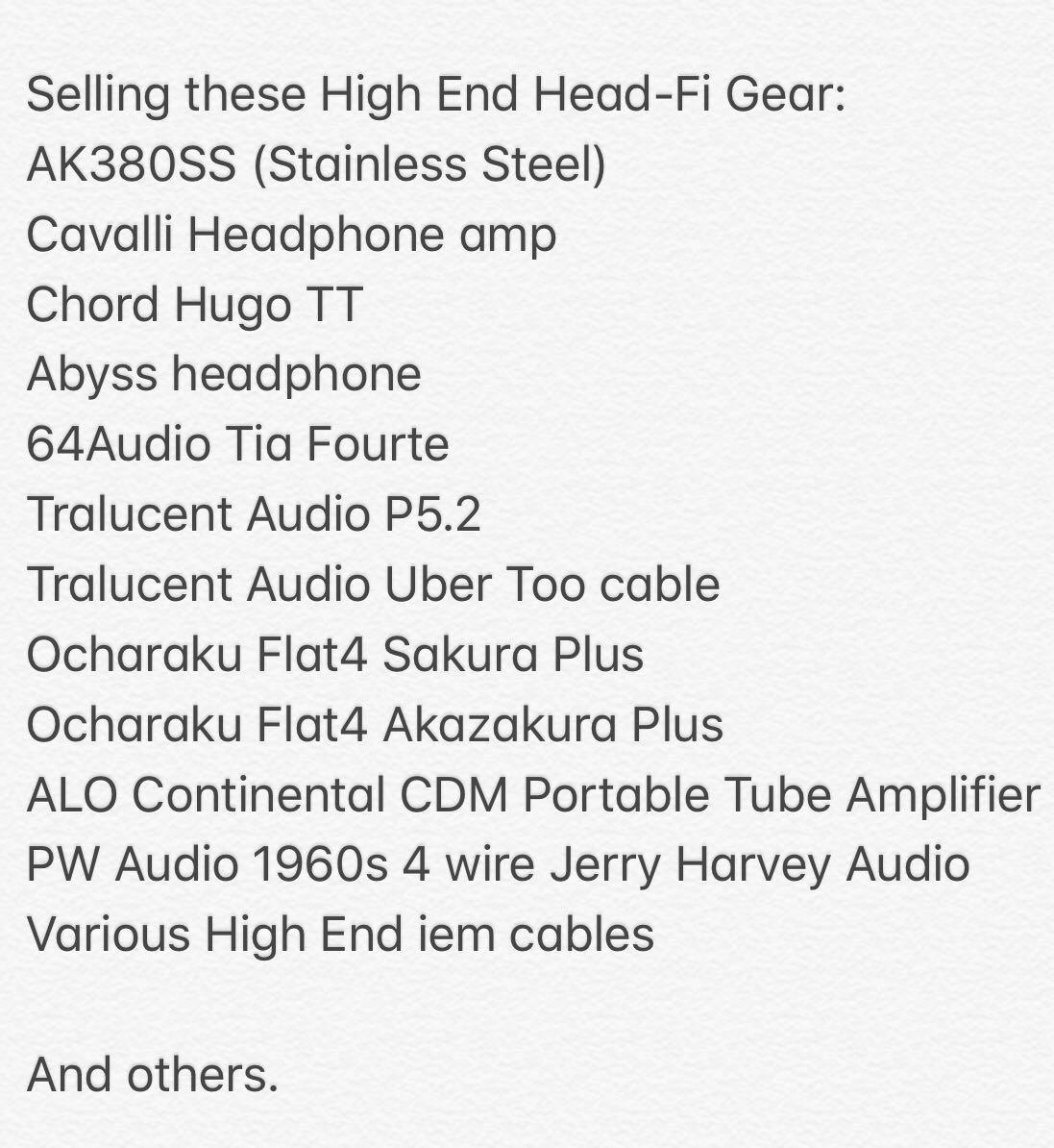 Tia Fourte Abyss Ak380ss Pw Audio 1960s Iem Cable Audio Other Audio Equipment On Carousell