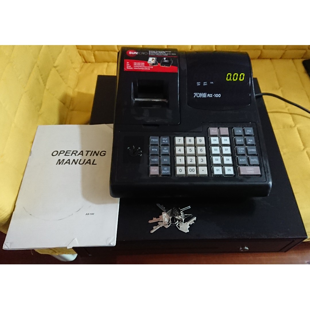 Towa AX100 Electronic Cash Register, Mobile Phones & Gadgets, Mobile