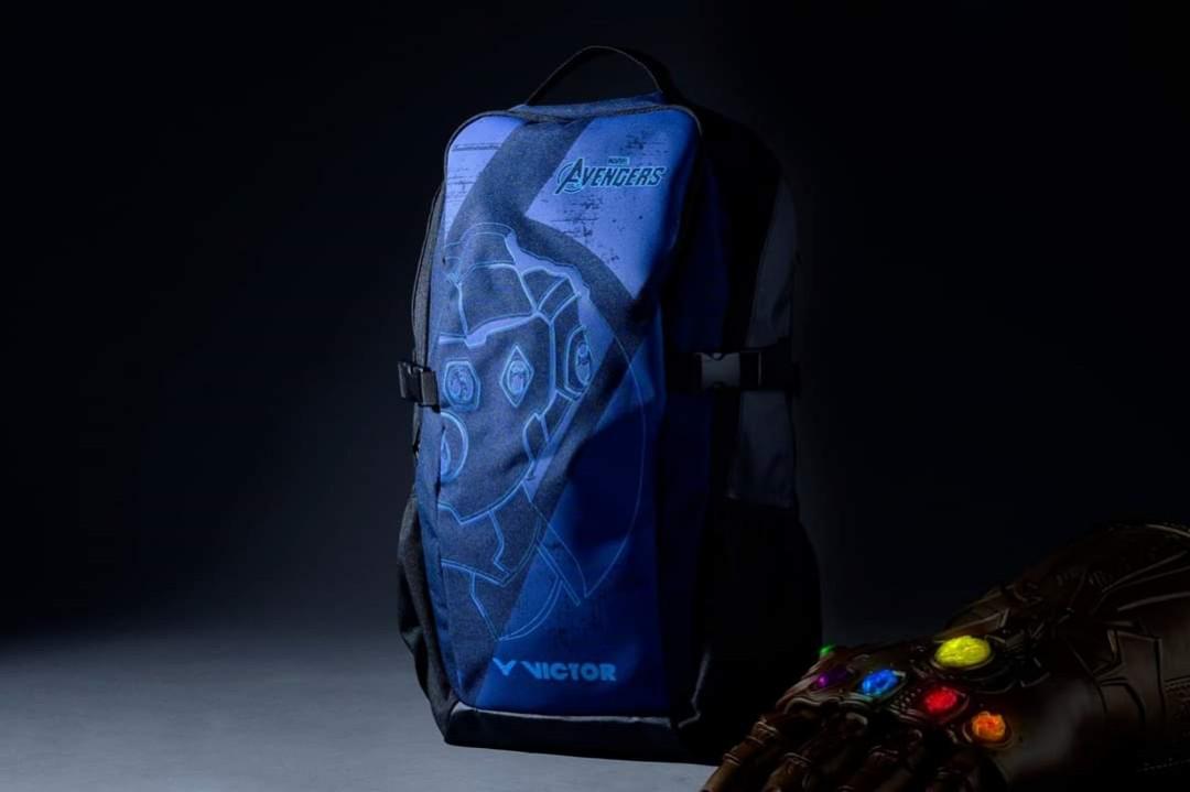 Victor Racket Avengers VICTOR LIMITED EDITION AVENGERS ENDGAME RACKET SET, Sports Equipment ...