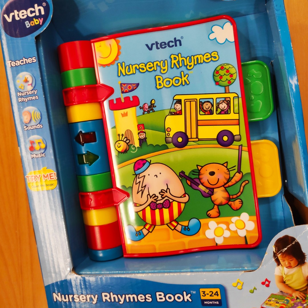 vtech nursery rhymes book