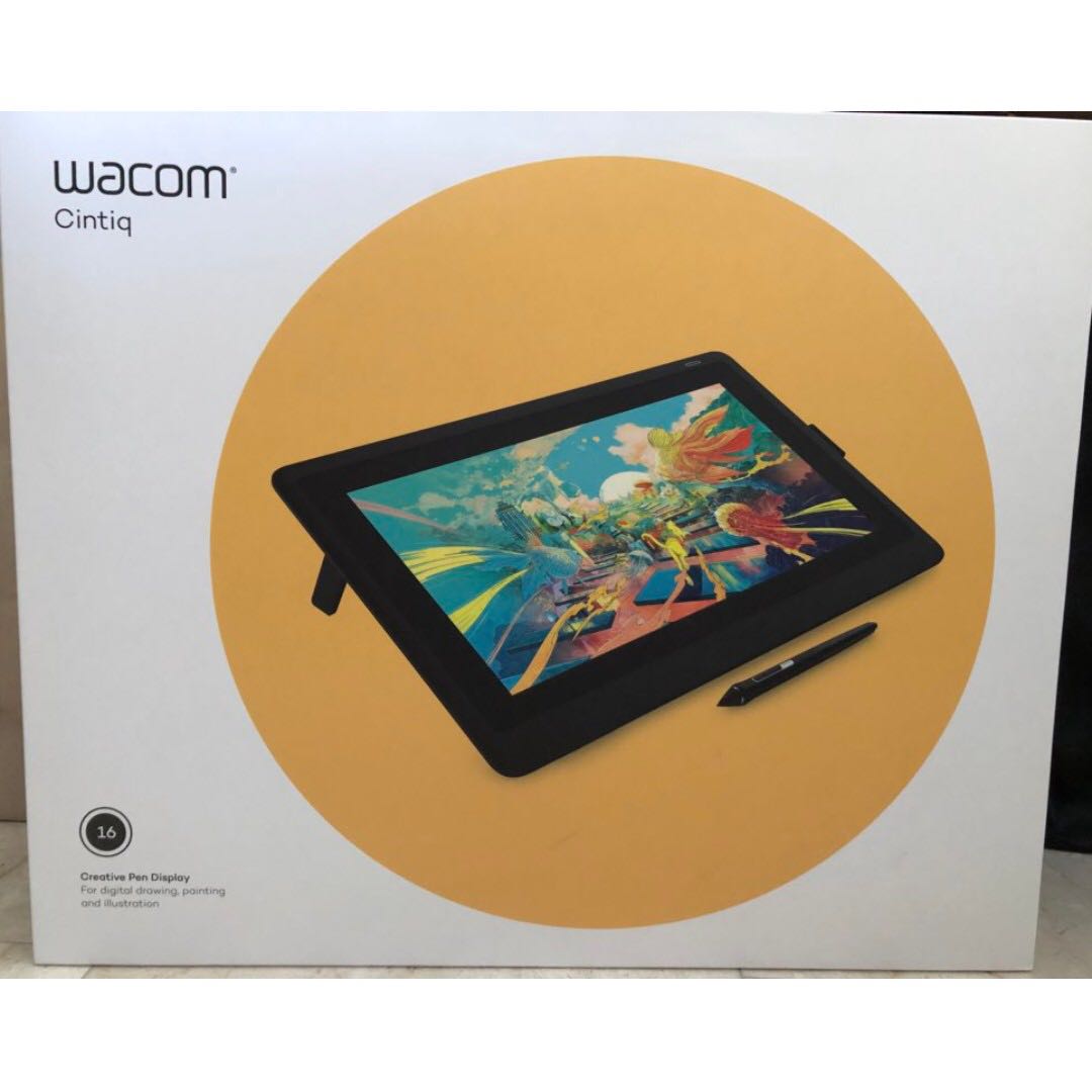Wacom Cintiq 16, Computers & Tech, Parts & Accessories, Monitor Screens ...
