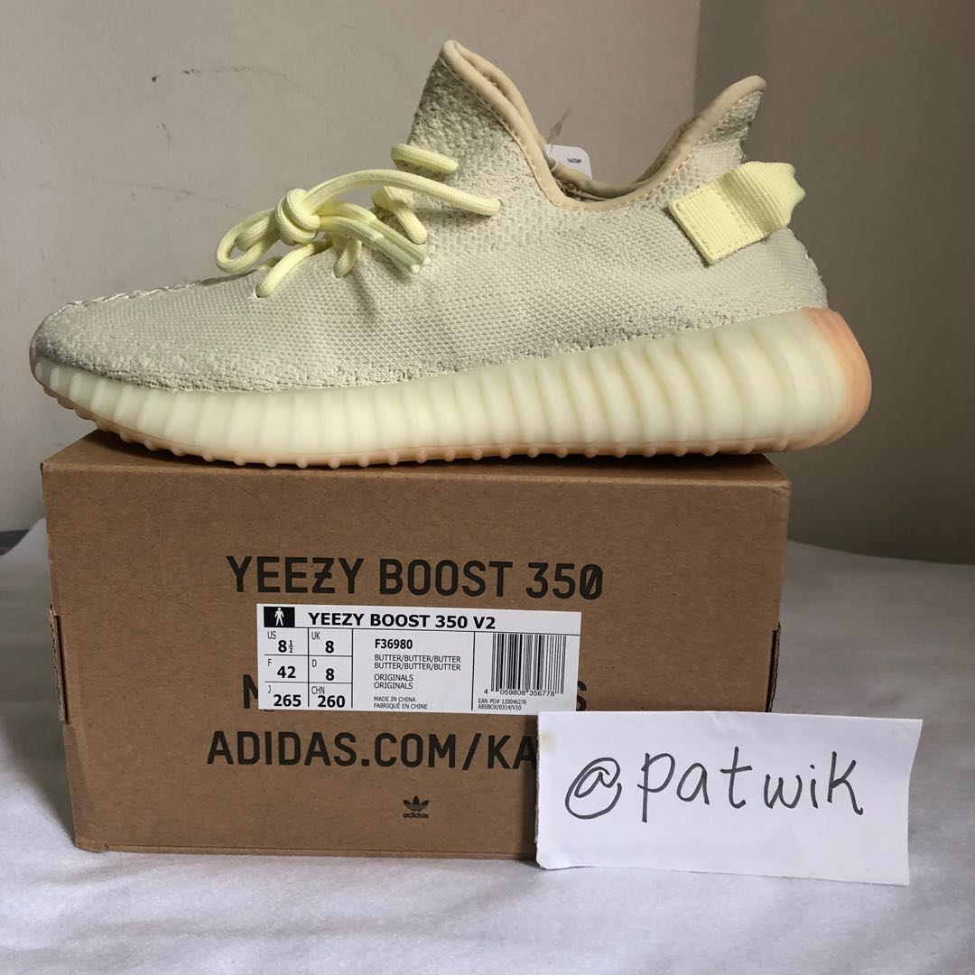 Adidas yeezy boost on sale 35 v2 butter f3698