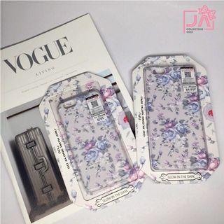清新氣質手機殼「 秘密花園系列」❁ 唯美款紫色 iPhone6/6s手機殼 iPhone6plus/6splus手機殼