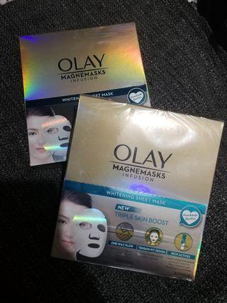 Olay Magnemasks 10 Pieces Infusion Whitening Sheet Mask