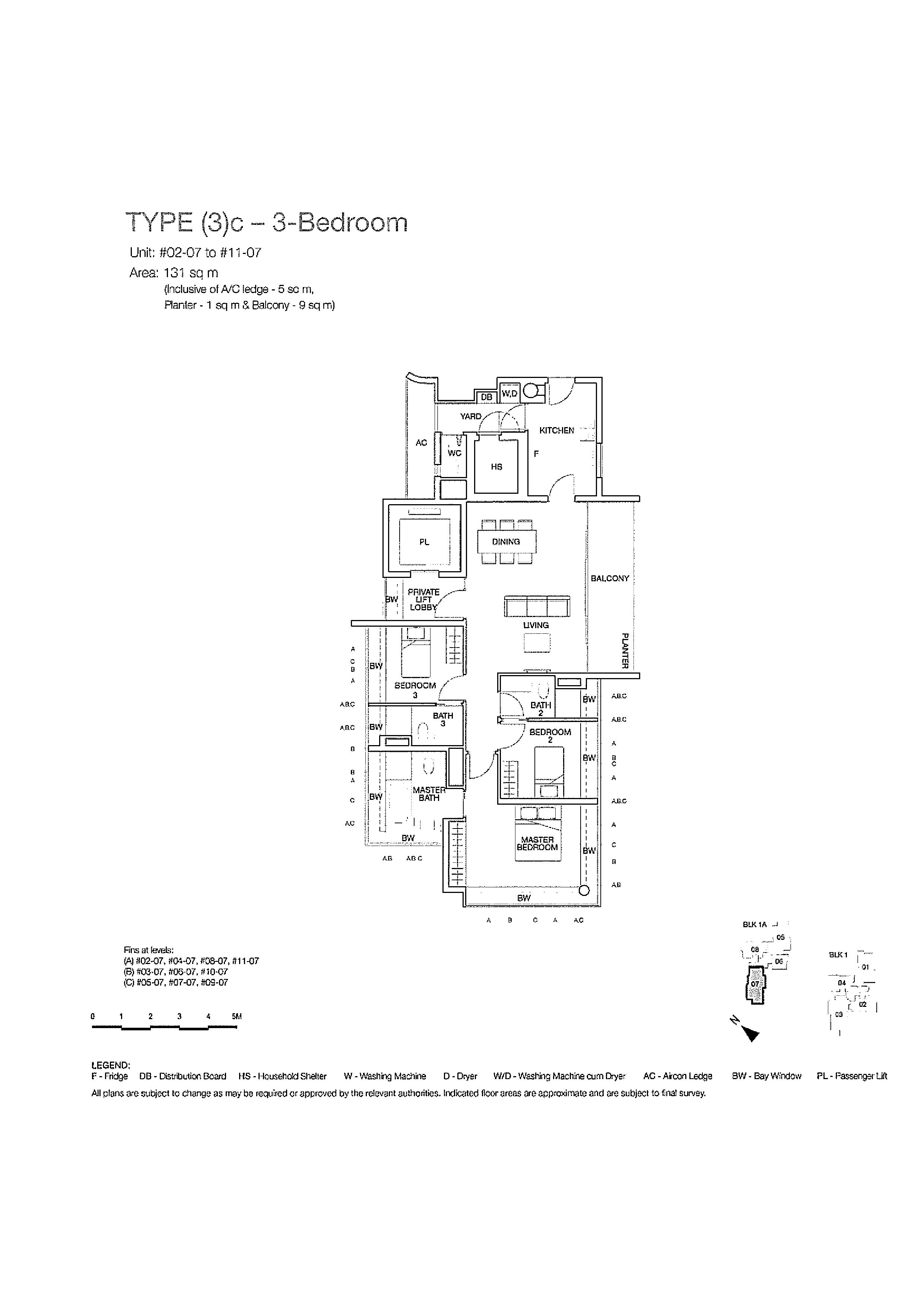 3-Bedroom63227232357891114