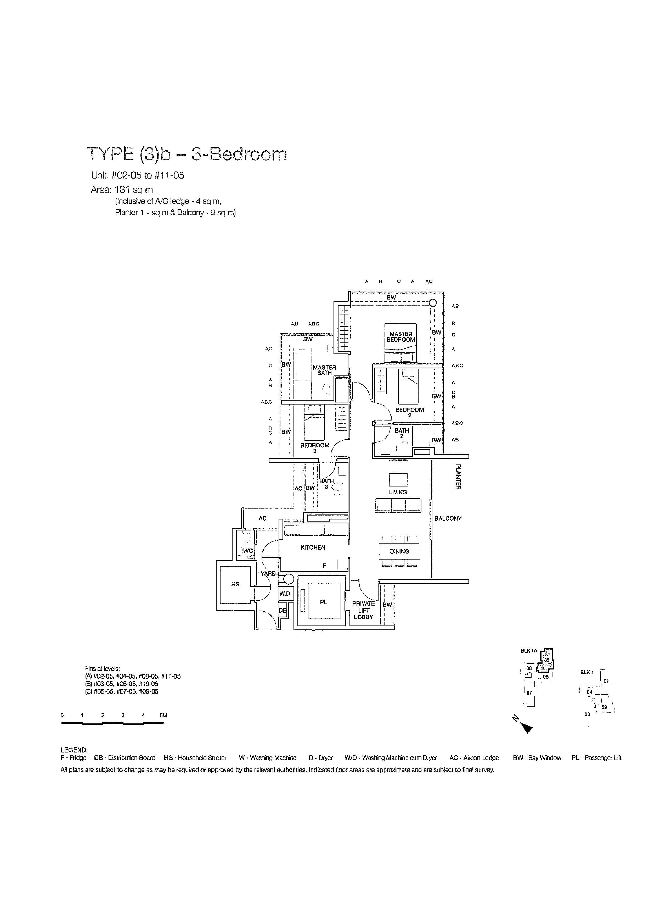 3-Bedroom63227232357891112