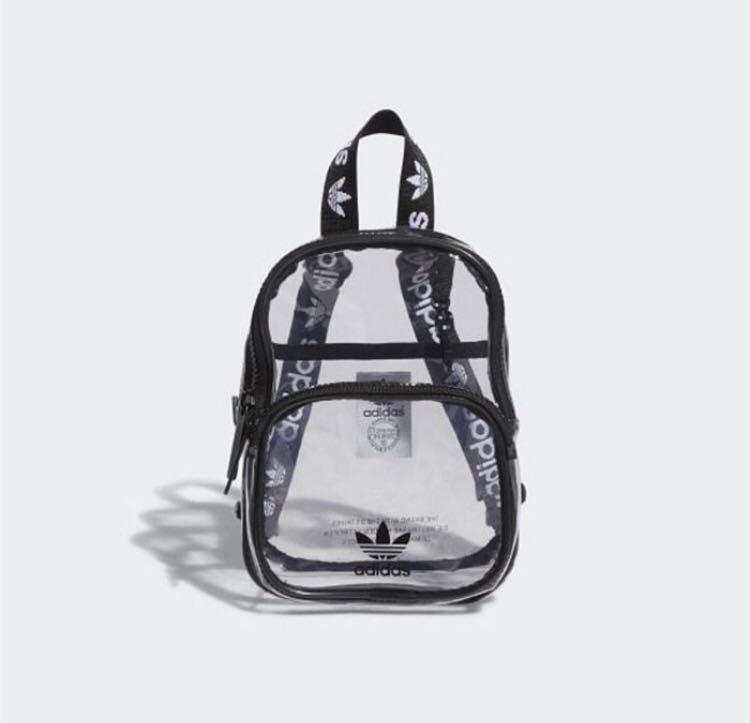 Adidas mini transparent backpack