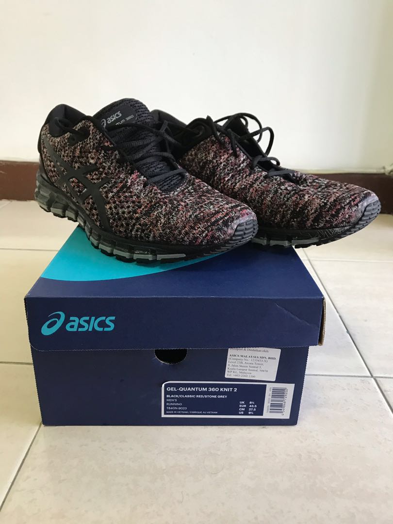 Asics Gel Quantum 360 Knit 2 Men s Fashion Activewear on Carousell