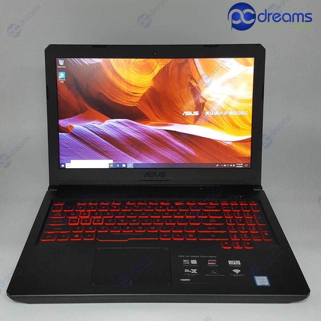 Asus Tuf Gaming Fx504gd Dm1284t Premium Refreshed Pc Dreams Outlet Electronics Computers Laptops On Carousell