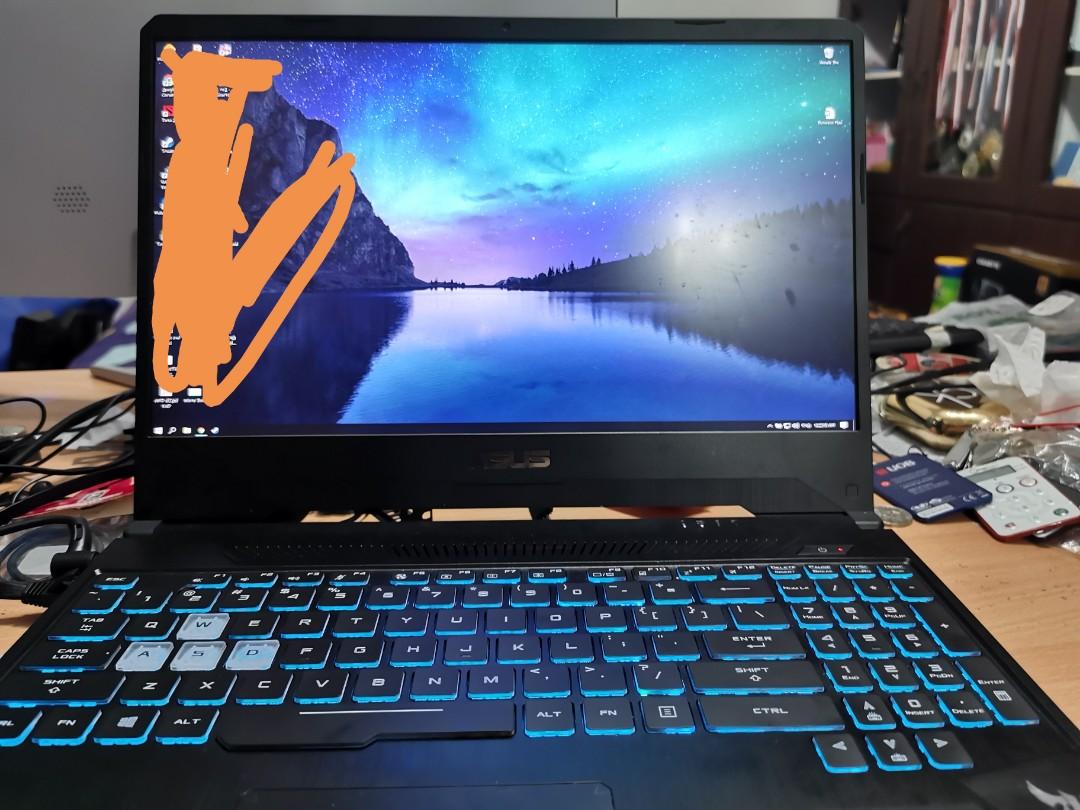 Asus Tuf Gaming Fx505 Laptop Notebook Electronics Computers Laptops On Carousell