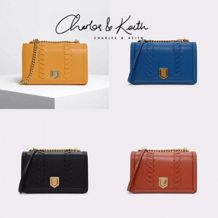 Charles and keith best sale weave detail crossbody bag
