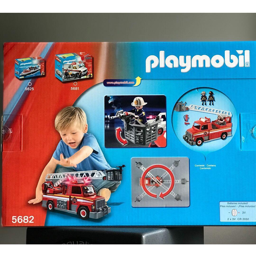 BNIB Playmobil 5682 City Action Fire Engine Hobbies Toys Toys