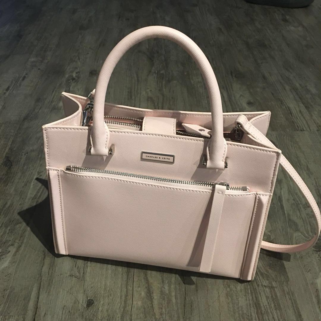 charles and keith square bag