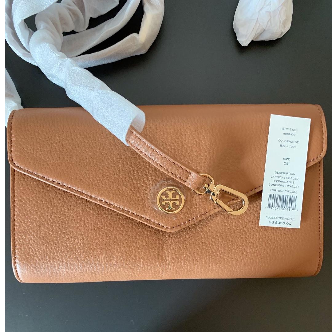 Authentic Tory Burch Kira Pebbled Flap Bag, Luxury, Bags & Wallets on  Carousell