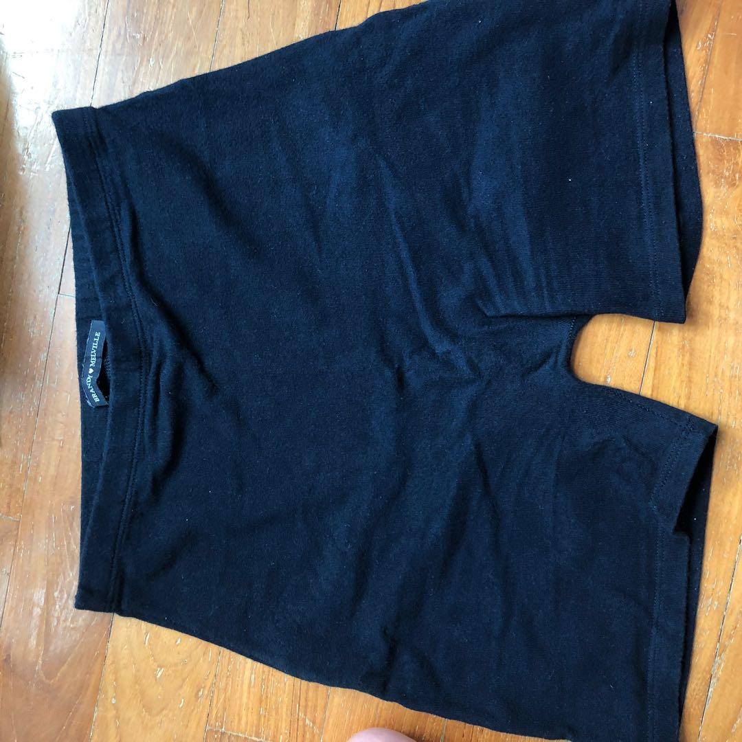 biker shorts navy blue