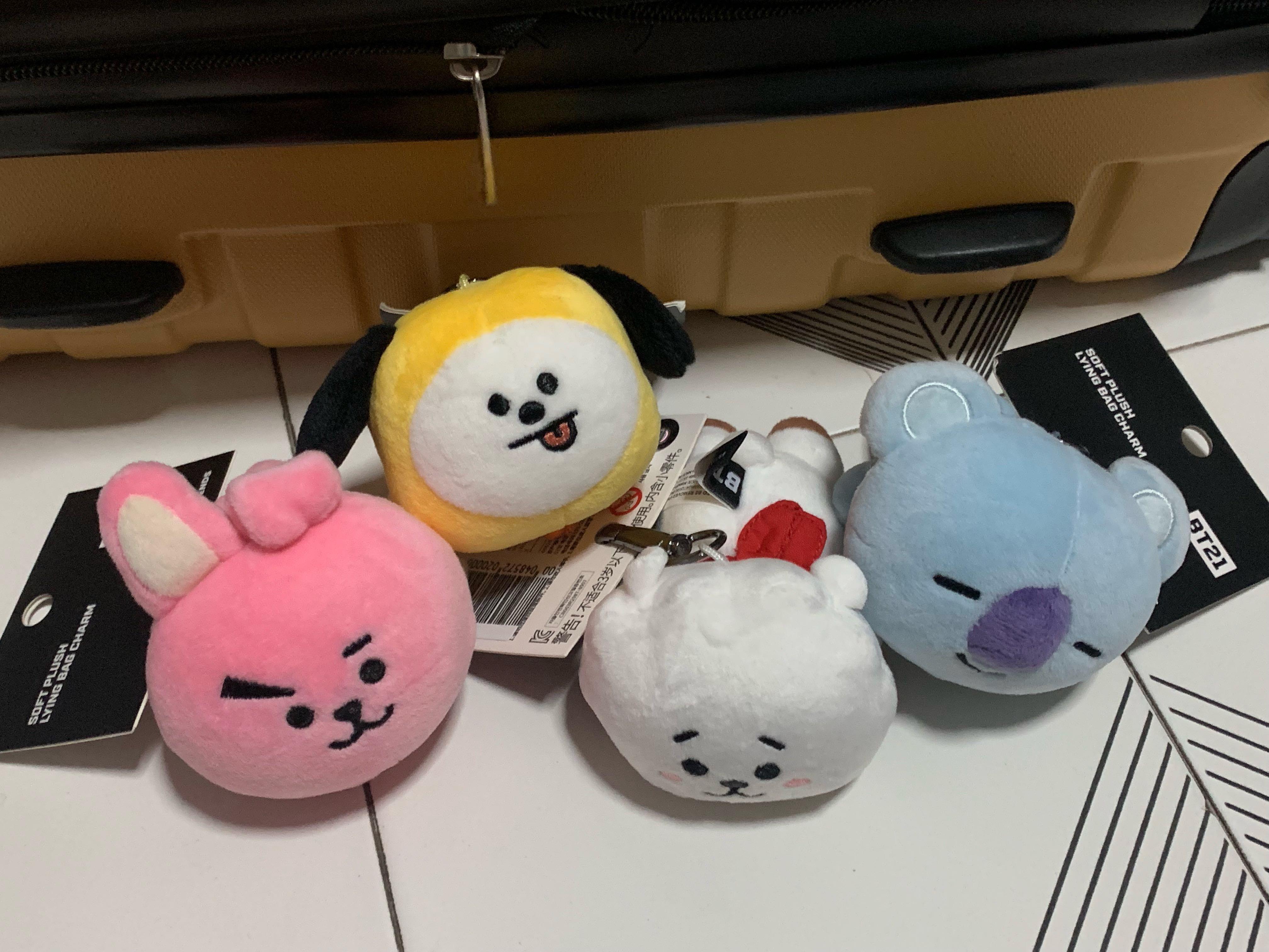 Bt21 Lying Bag Charm Entertainment K Wave On Carousell