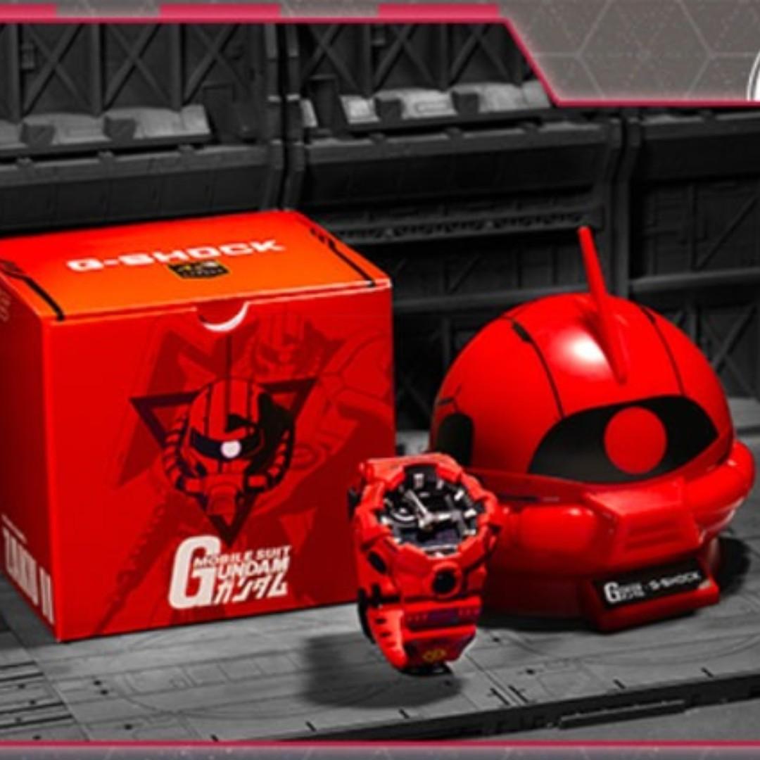 Casio G-Shock Gundam 40Th Anniversary Zaku Ii Ga-700-4Aprgd, Men'S Fashion,  Watches & Accessories, Watches On Carousell